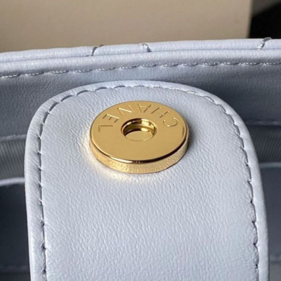 Perfette Qualità Repliche Borsa a tracolla AS3787 Blu Imitazione