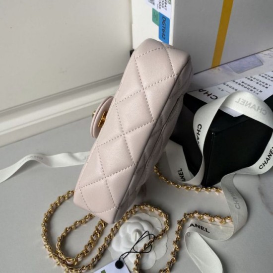 Miglior Falso Mini borsa con patta e manico superiore AS4847 Economiche Premium
