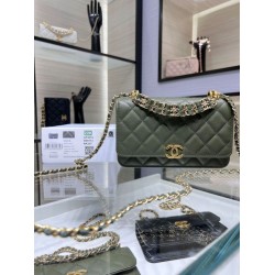 Miglior Falso Borsa a tracolla con catena AP3019 Bianco Economiche Premium