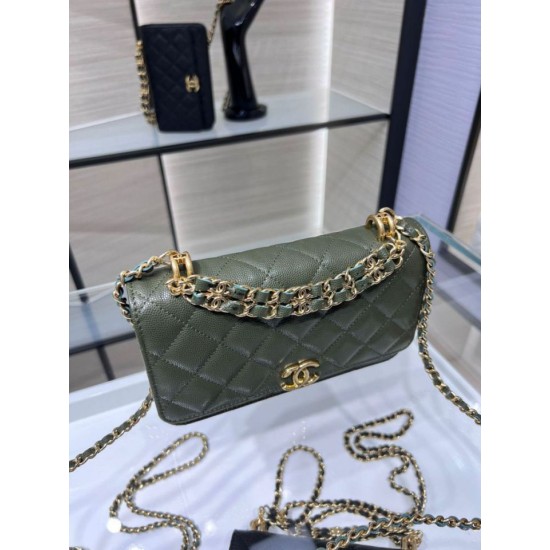 Perfette Qualità Repliche Borsa a tracolla con catena AP3019 Bianco Imitazione Miglior Falso Borsa a tracolla con catena AP3019 Bianco Economiche Premium