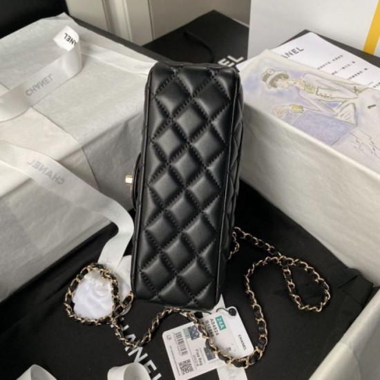 Miglior Falso Borsa a tracolla con catena AP3019 Verde Economiche Premium