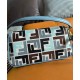 Miglior Falso Borsa Baguette Fendi 8BR600 Blu Economiche Premium