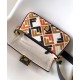 Miglior Falso Borsa Baguette Fendi 8BR600 Nero Economiche Premium