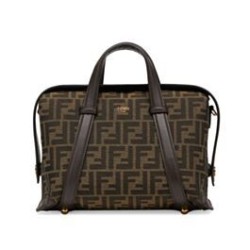 Perfette Qualità Repliche Borsa Fendi Boston 365 8BL152 Caffè Imitazione