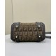 Perfette Qualità Repliche Borsa Fendi Boston 365 8BL152 Caffè Imitazione