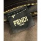 Replica perfetta Fendi Simply Fendi Media 8BR829 Caffè Scuro Imitazione Outlet Online