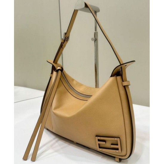 Migliore Repliche Fendi Simply Fendi Media 8BR829 Albicocca Economiche Outlet Online