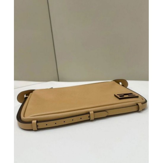 Migliore Repliche Fendi Simply Fendi Media 8BR829 Albicocca Economiche Outlet Online