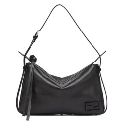 Replica perfetta Fendi Simply Fendi Media 8BR829 Nero Imitazione Outlet Online
