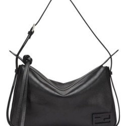 Replica perfetta Fendi Simply Fendi Media 8BR829 Nero Imitazione Outlet Online