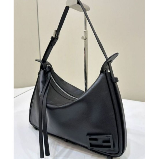 Perfette Qualità Repliche Fendi Simply Fendi Media 8BR829 Nero Imitazione Replica perfetta Fendi Simply Fendi Media 8BR829 Nero Imitazione Outlet Online