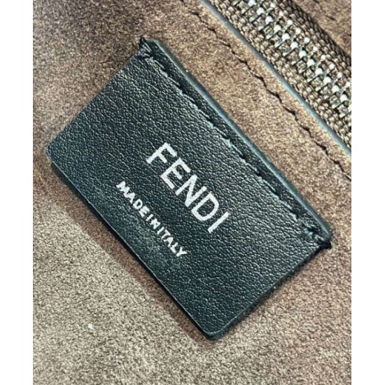 Perfette Qualità Repliche Fendi Simply Fendi Media 8BR829 Nero Imitazione Replica perfetta Fendi Simply Fendi Media 8BR829 Nero Imitazione Outlet Online
