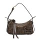 Perfette Qualità Repliche Fendi Simply Fendi Mini 8BS097 Caffè Scuro Imitazione Perfette Qualità Repliche Fendi Simply Fendi Mini 8BS097 Caffè Scuro Imitazione