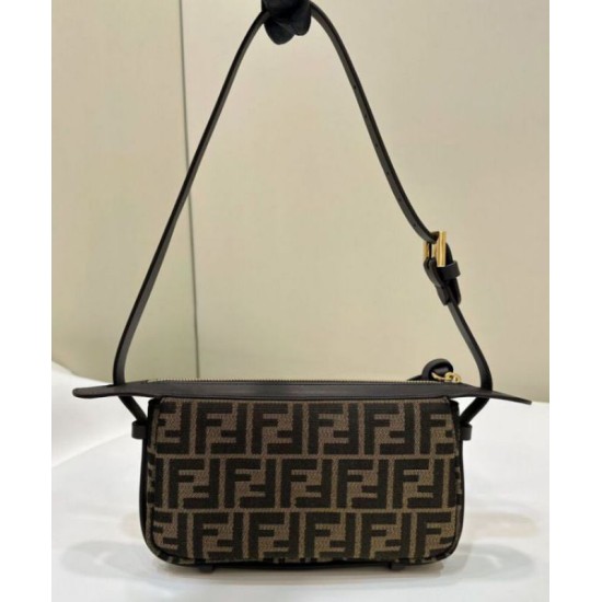Perfette Qualità Repliche Fendi Simply Fendi Mini 8BS097 Caffè Scuro Imitazione Perfette Qualità Repliche Fendi Simply Fendi Mini 8BS097 Caffè Scuro Imitazione
