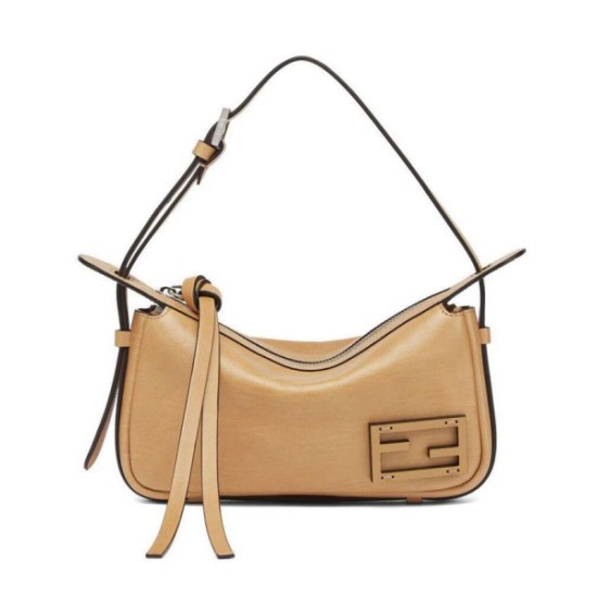 Replica perfetta Fendi Simply Fendi Mini 8BS097 Albicocca Imitazione Outlet Online