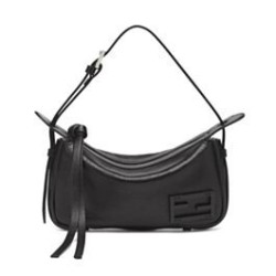 Perfette Qualità Repliche Fendi Simply Fendi Mini 8BS097 Nero Imitazione