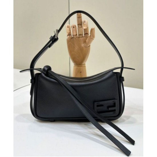 Perfette Qualità Repliche Fendi Simply Fendi Mini 8BS097 Nero Imitazione
