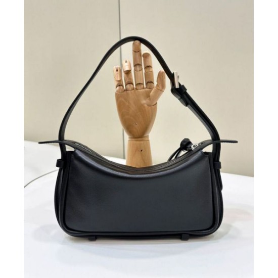 Perfette Qualità Repliche Fendi Simply Fendi Mini 8BS097 Nero Imitazione