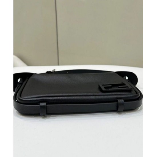 Perfette Qualità Repliche Fendi Simply Fendi Mini 8BS097 Nero Imitazione