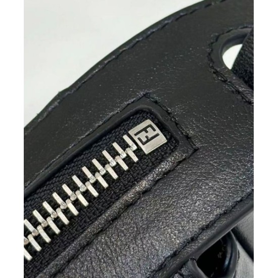 Perfette Qualità Repliche Fendi Simply Fendi Mini 8BS097 Nero Imitazione