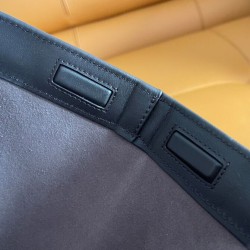 Migliore Repliche Borsa media Fendi Origami 8BH414 Caffè scuro Economiche Outlet Online