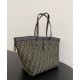 Perfette Qualità Repliche Borsa Fendi Origami Grande 8BH415 Caffè Scuro Imitazione