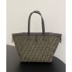 Perfette Qualità Repliche Borsa Fendi Origami Grande 8BH415 Caffè Scuro Imitazione