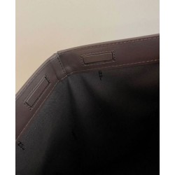 Perfette Qualità Repliche Borsa Fendi Origami Grande 8BH415 Caffè Scuro Imitazione