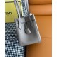 Miglior Falso Borsa mini Fendi Origami 8BS083 Grigia Economiche Premium