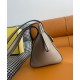 Miglior Falso Borsa mini Fendi Origami 8BS083 Grigia Economiche Premium