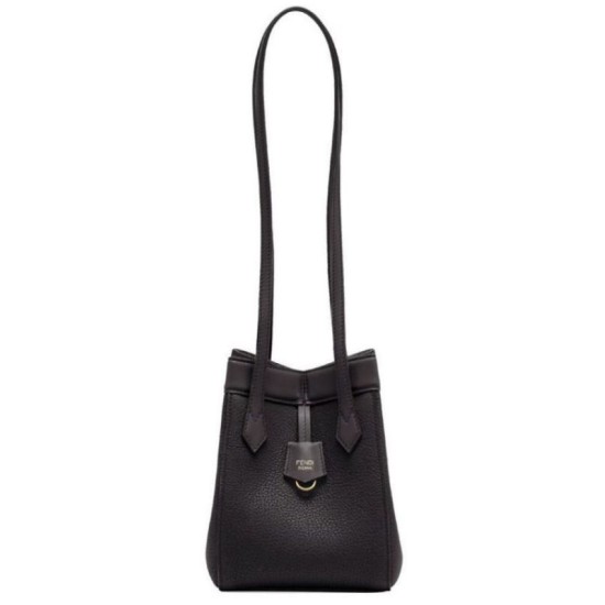 Miglior Falso Borsa mini Fendi Origami 8BS083 Nera Economiche Premium