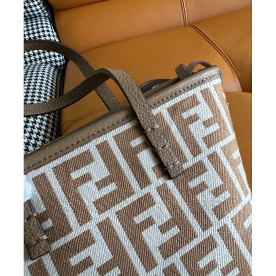 Miglior Falso Fendi Mini Roll 8BS096 Albicocca Economiche Premium