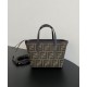 Perfette Qualità Repliche Fendi Mini Roll 8BS096 Caffè Scuro Imitazione