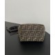 Perfette Qualità Repliche Fendi Mini Roll 8BS096 Caffè Scuro Imitazione