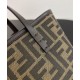 Perfette Qualità Repliche Fendi Mini Roll 8BS096 Caffè Scuro Imitazione
