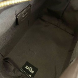 Perfette Qualità Repliche Fendi Mini Roll 8BS096 Caffè Scuro Imitazione