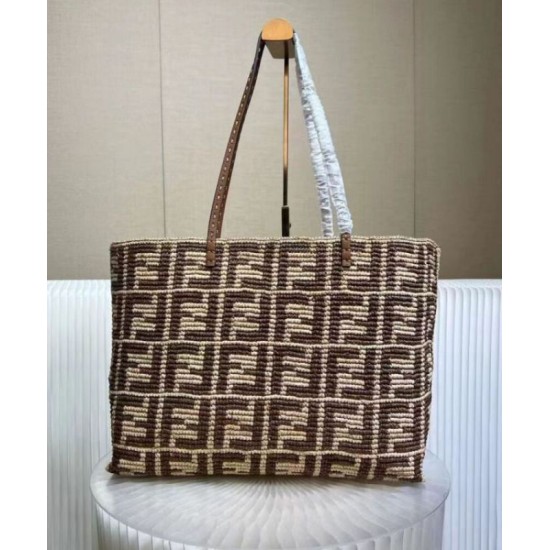 Migliore Repliche Fendi Rotolo Grande 8BH425 Caffè Economiche Outlet Online