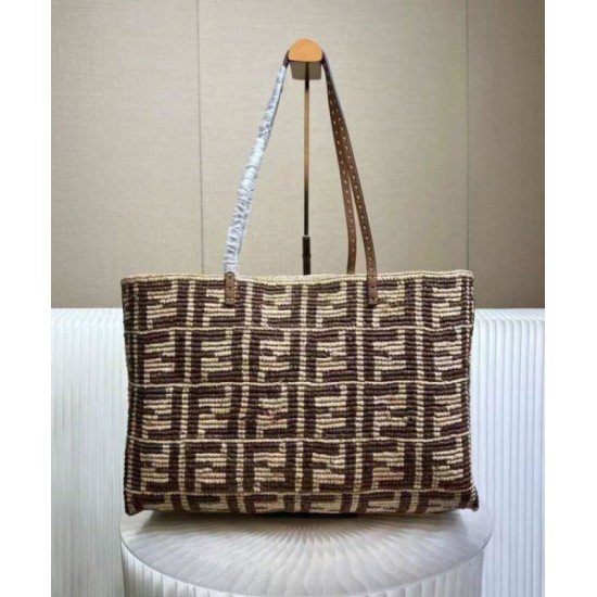 Migliore Repliche Fendi Rotolo Grande 8BH425 Caffè Economiche Outlet Online