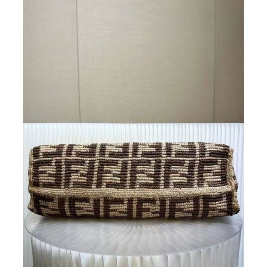 Migliore Repliche Fendi Rotolo Grande 8BH425 Caffè Economiche Outlet Online