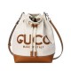 Migliore Repliche Borsa a tracolla piccola Gucci con stampa Gucci 772856 Caffè Economiche Outlet Online