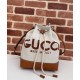 Migliore Repliche Borsa a tracolla piccola Gucci con stampa Gucci 772856 Caffè Economiche Outlet Online