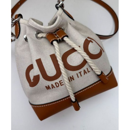 Repliche Borsa a tracolla mini Gucci con stampa Gucci 777166 Caffè Imitazioni Premium Perfette Qualità Repliche Borsa a tracolla mini Gucci con stampa Gucci 777166 Caffè Imitazione