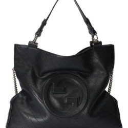 Replica perfetta Borsa tote media Gucci Blondie 751516 Nera Imitazione Outlet Online