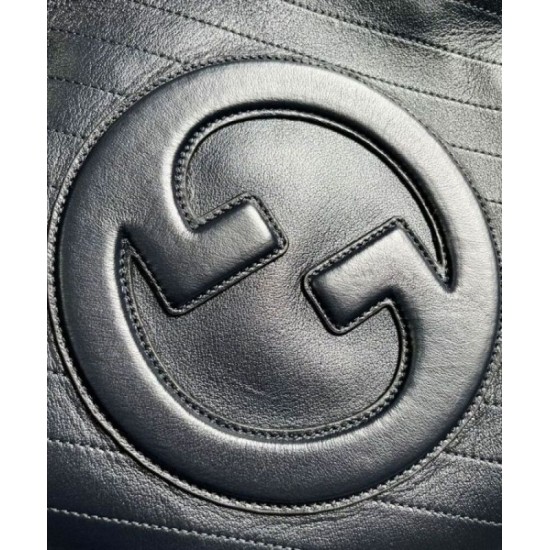 Repliche Borsa tote media Gucci Blondie 751516 Nera Imitazioni Premium Replica perfetta Borsa tote media Gucci Blondie 751516 Nera Imitazione Outlet Online