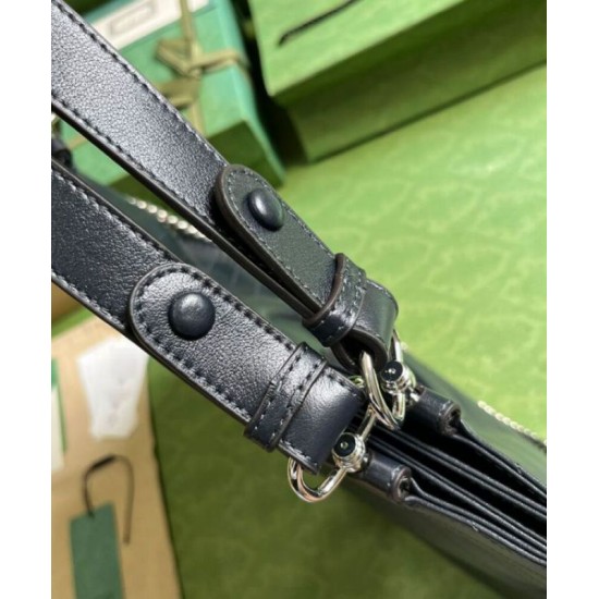 Repliche Borsa tote media Gucci Blondie 751516 Nera Imitazioni Premium Replica perfetta Borsa tote media Gucci Blondie 751516 Nera Imitazione Outlet Online