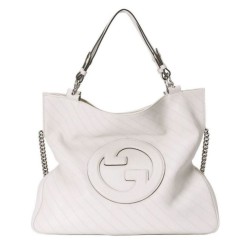 Perfette Qualità Repliche Borsa tote media Gucci Blondie 751516 Crema Imitazione