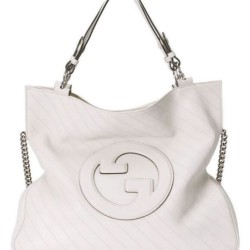 Perfette Qualità Repliche Borsa tote media Gucci Blondie 751516 Crema Imitazione