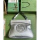 Migliore Repliche Borsa tote media Gucci Blondie 751516 Argento Economiche Outlet Online