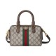 Migliore Repliche Borsa Gucci Ophidia Gg mini con manico superiore 772053 Caffè scuro Economiche Outlet Online