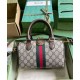 Migliore Repliche Borsa Gucci Ophidia Gg mini con manico superiore 772053 Caffè scuro Economiche Outlet Online